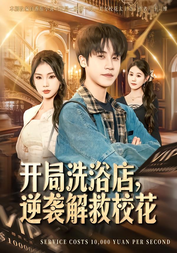 电影：开局洗浴店，逆袭解救校花
