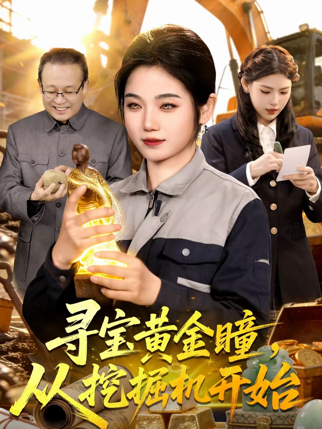 电影：寻宝黄金瞳，从挖掘机开始