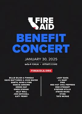 电影：加州火灾慈善音乐会